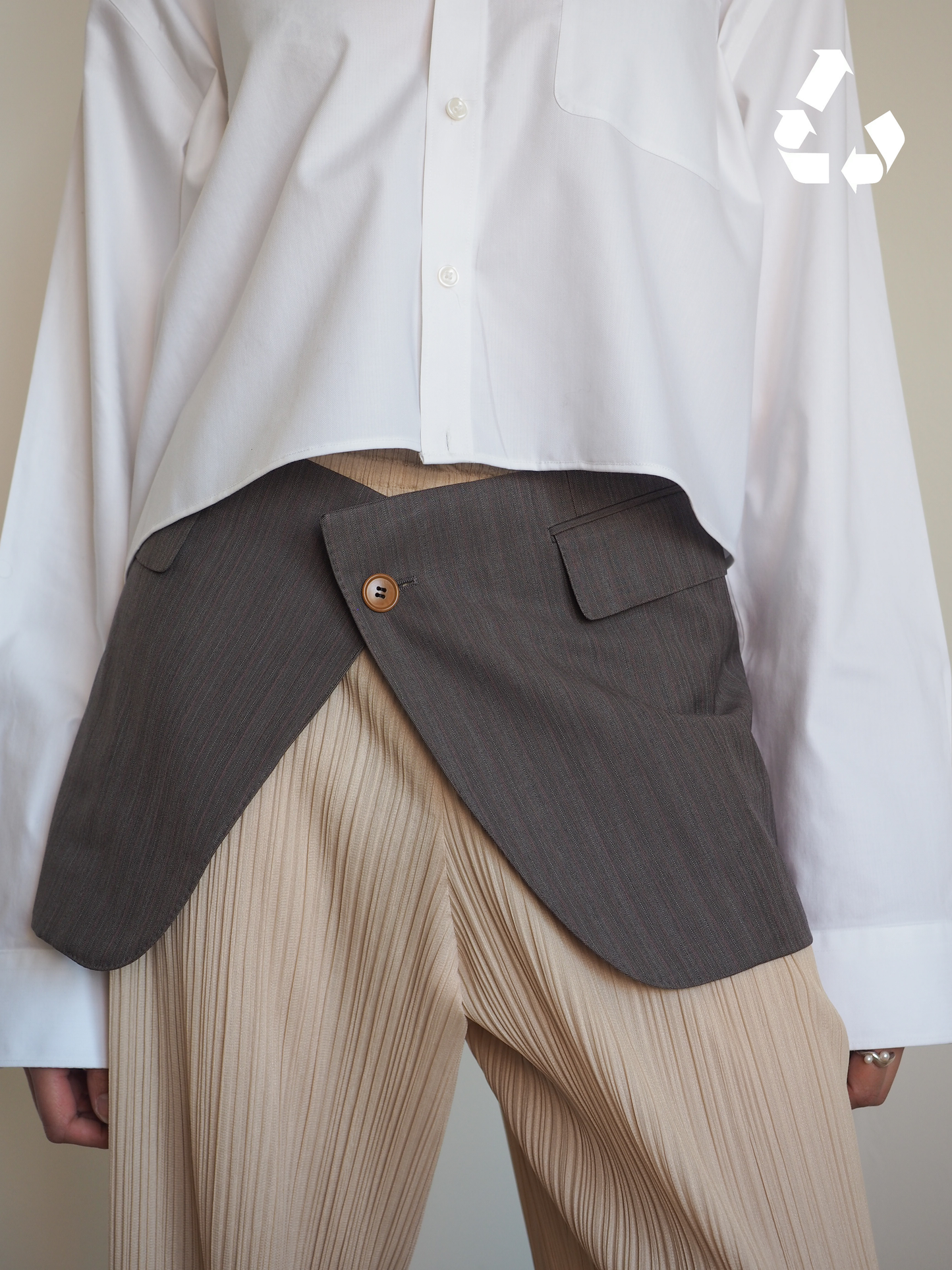 Collective Will Re-Worked Trouser Skirt