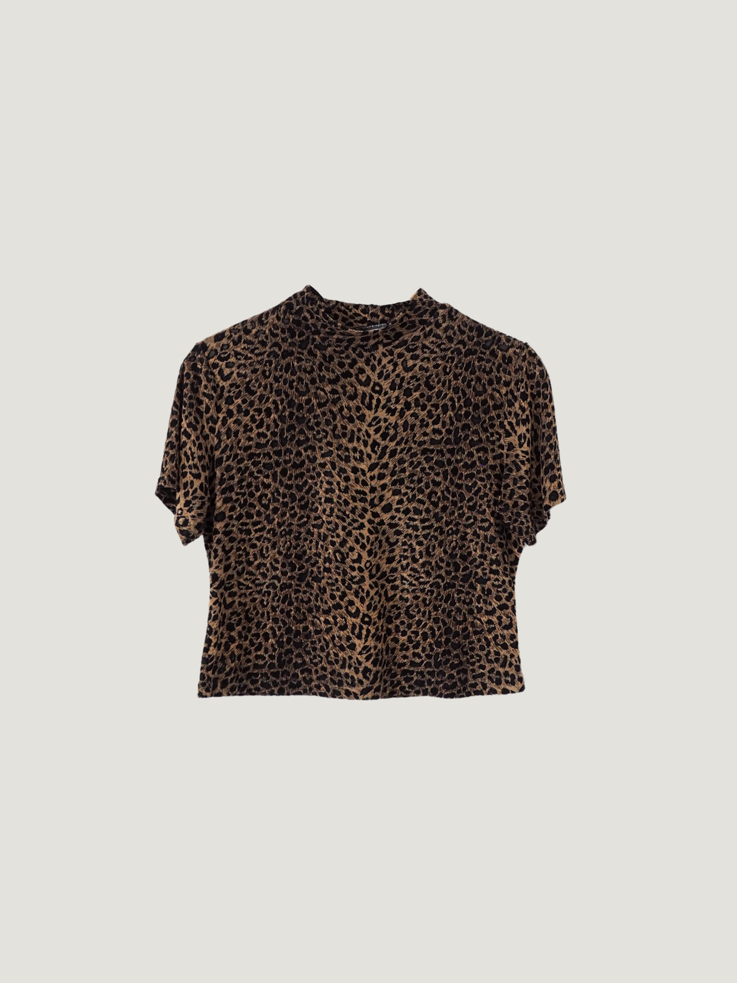 Pre-Owned Vintage Basics Leopard Top (S)