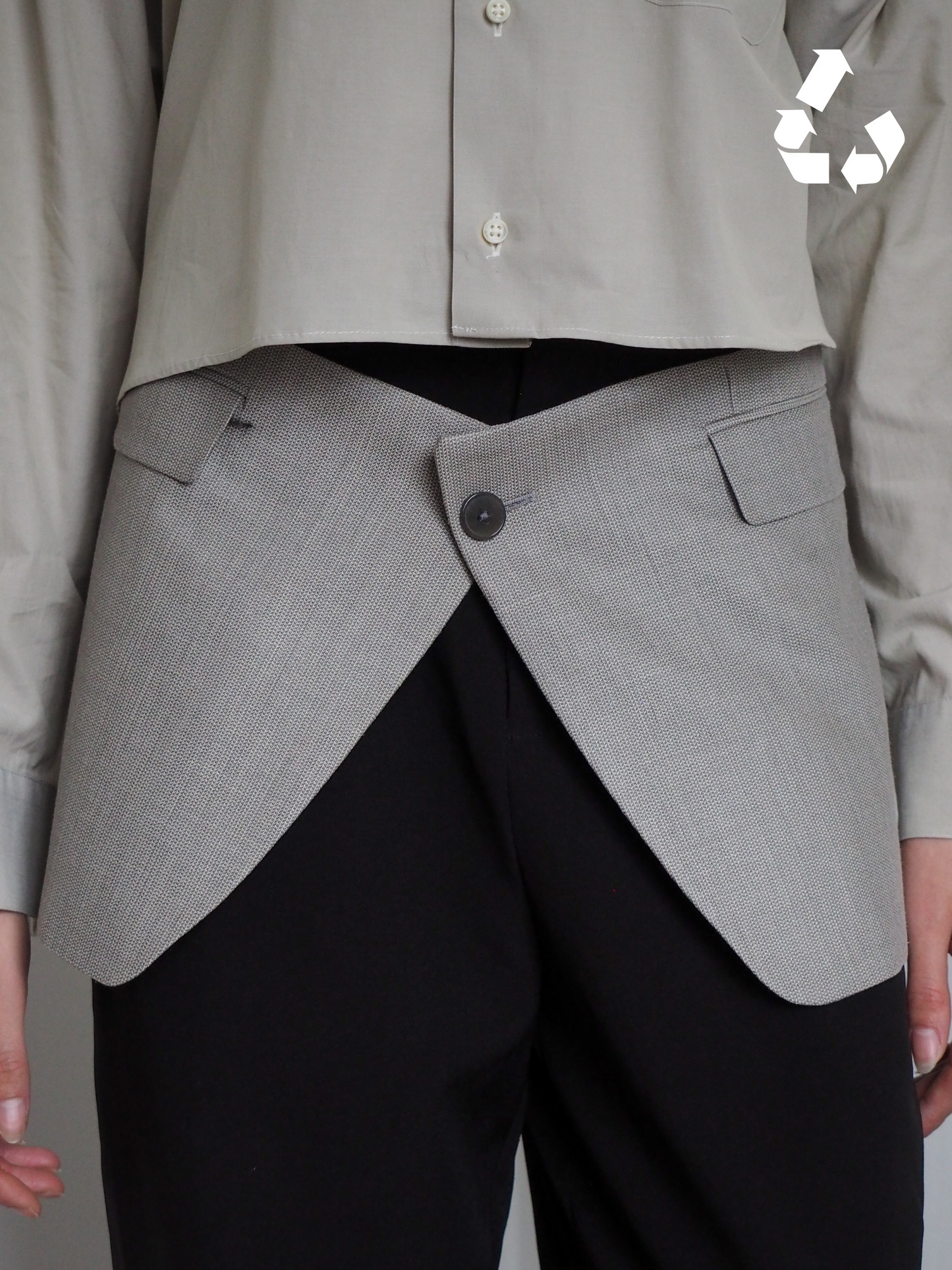 Collective Will Re-Worked Trouser Skirt