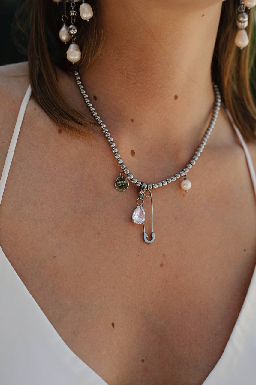 Abracadabra Pin Necklace