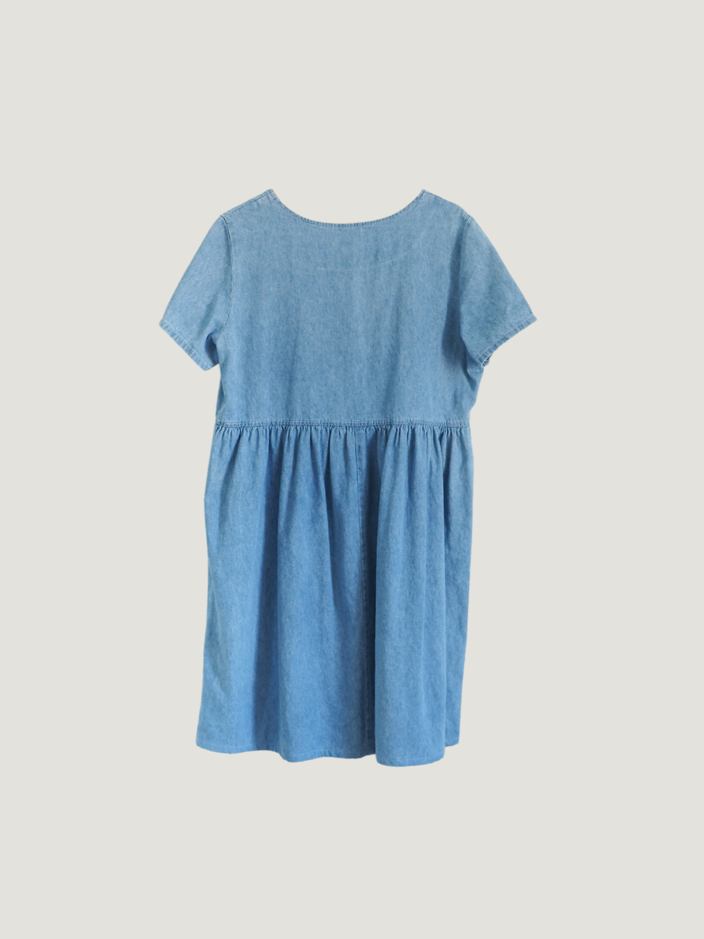 Pre-Owned Vintage Ms Conduct Denim Dress (M)
