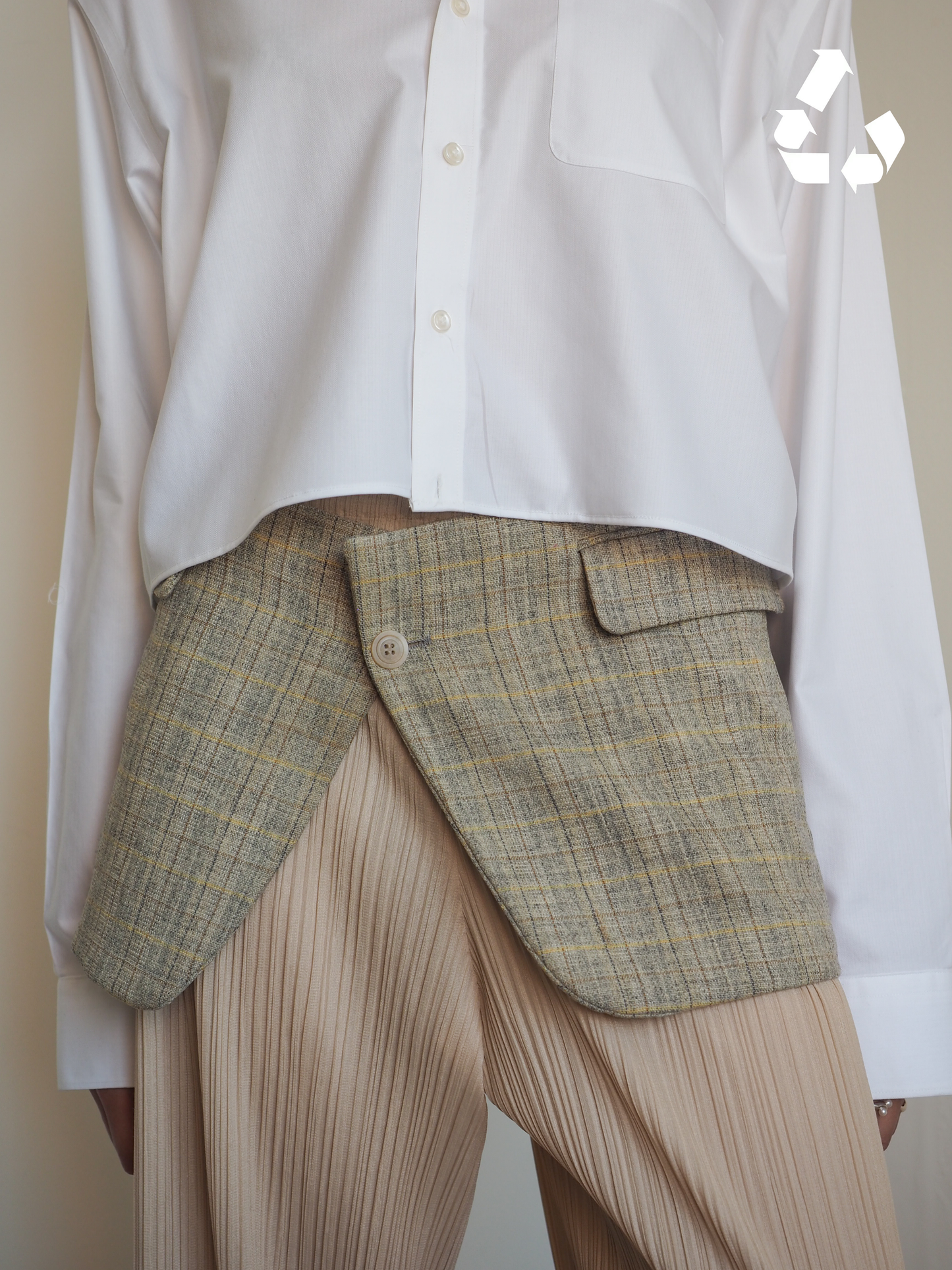 Collective Will Re-Worked Trouser Skirt