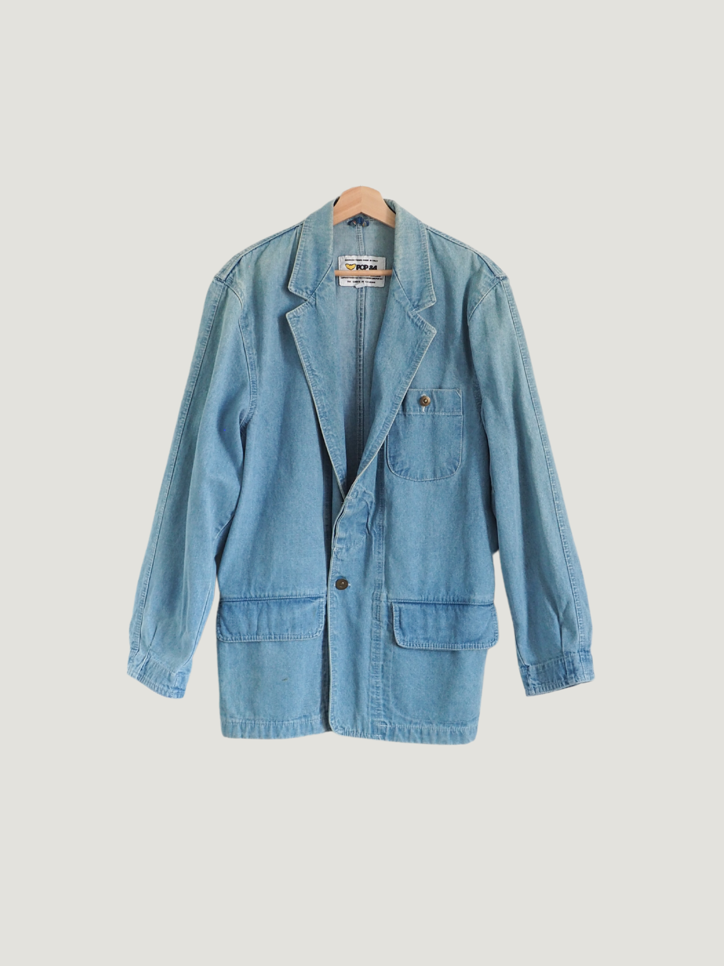 Pre-Owned Vintage Pop 84 Denim Jacket (M)