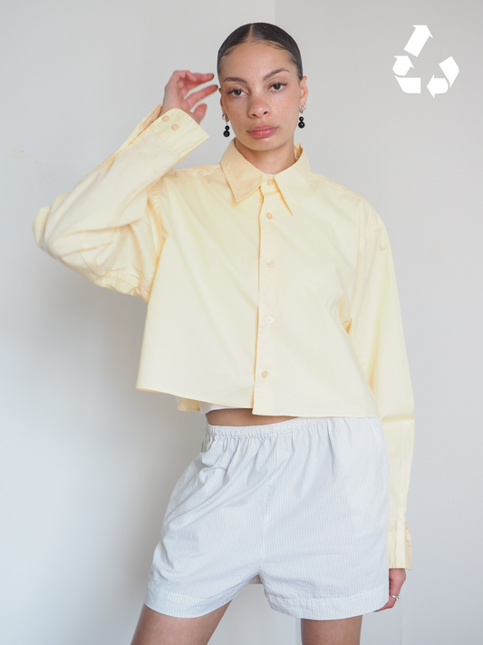 Collective Will Re-Worked Cropped Shirt