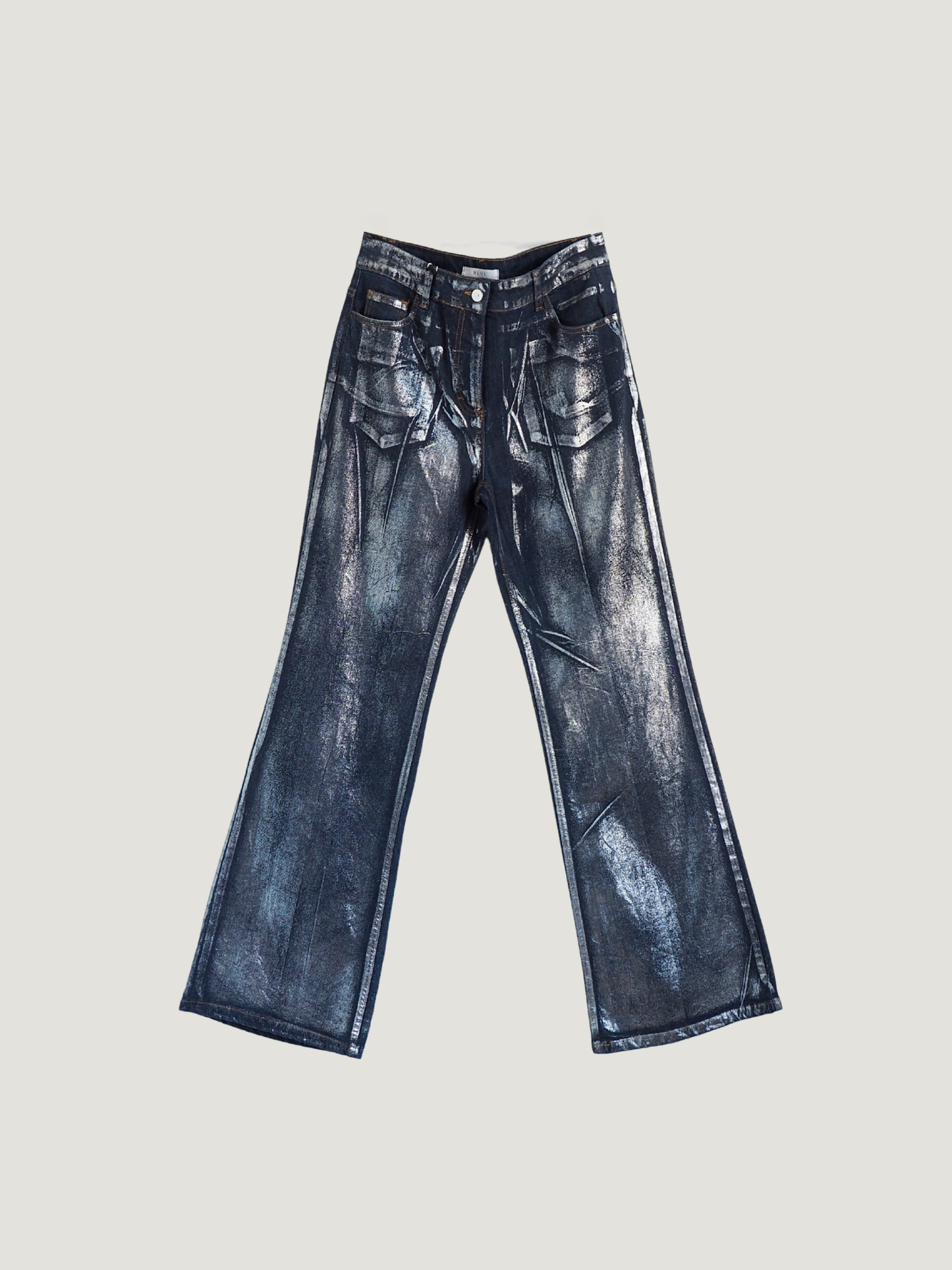 Blui Silver Foil Jeans (32" midrise)