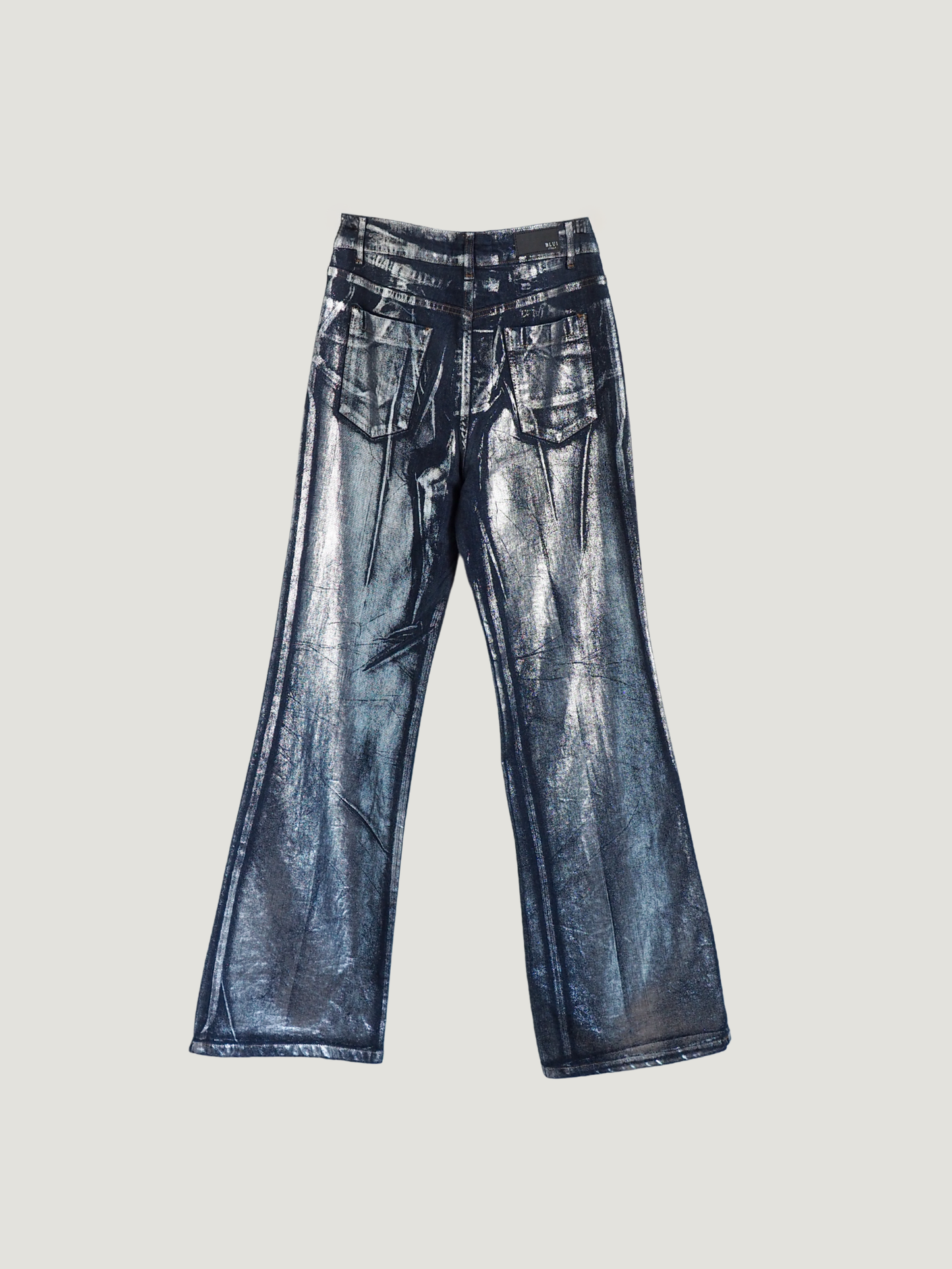 Blui Silver Foil Jeans (32" midrise)