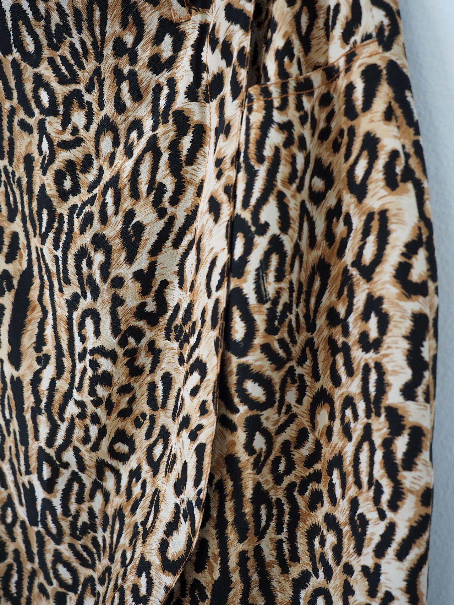 Pre-Owned Vintage Vera Cristina Animal Print Skirt (30")