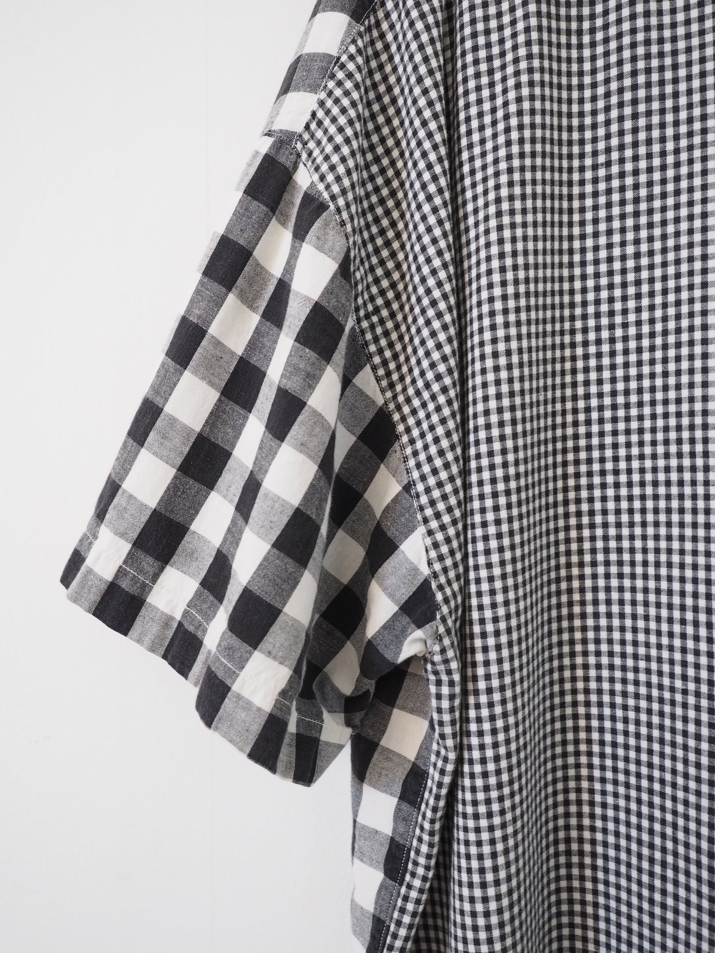 Pre-Owned Vintage Gingham & Stripe Shirt (L)