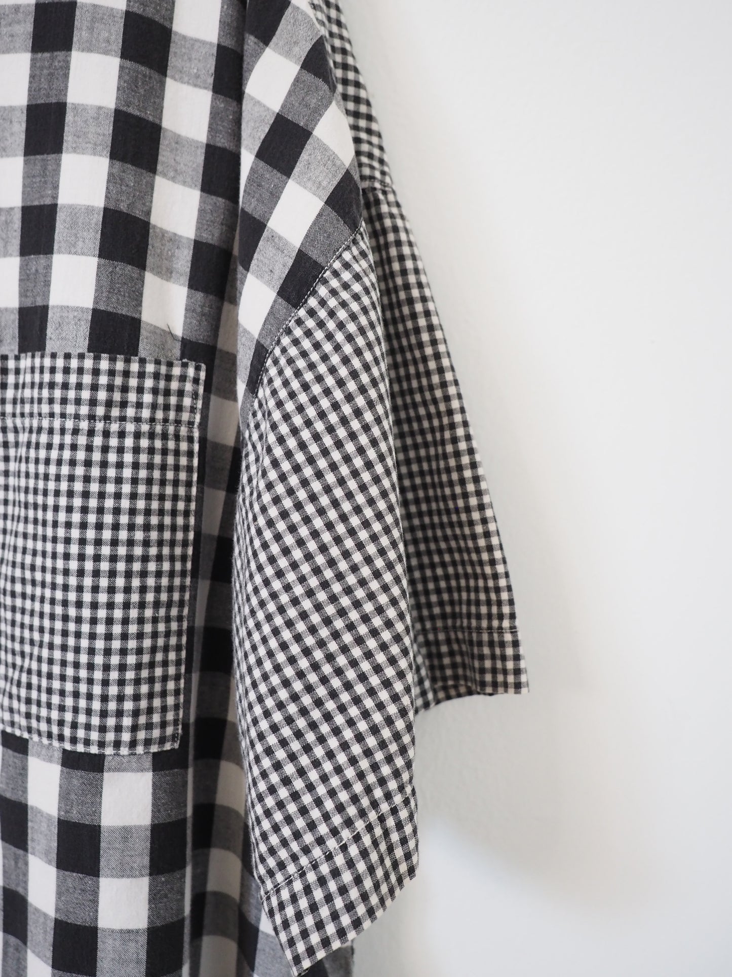 Pre-Owned Vintage Gingham & Stripe Shirt (L)