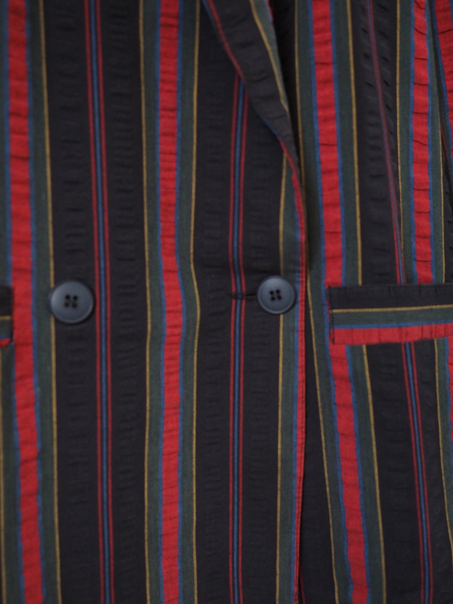 Pre-Owned Vintage Multi Striped Blazer (S)