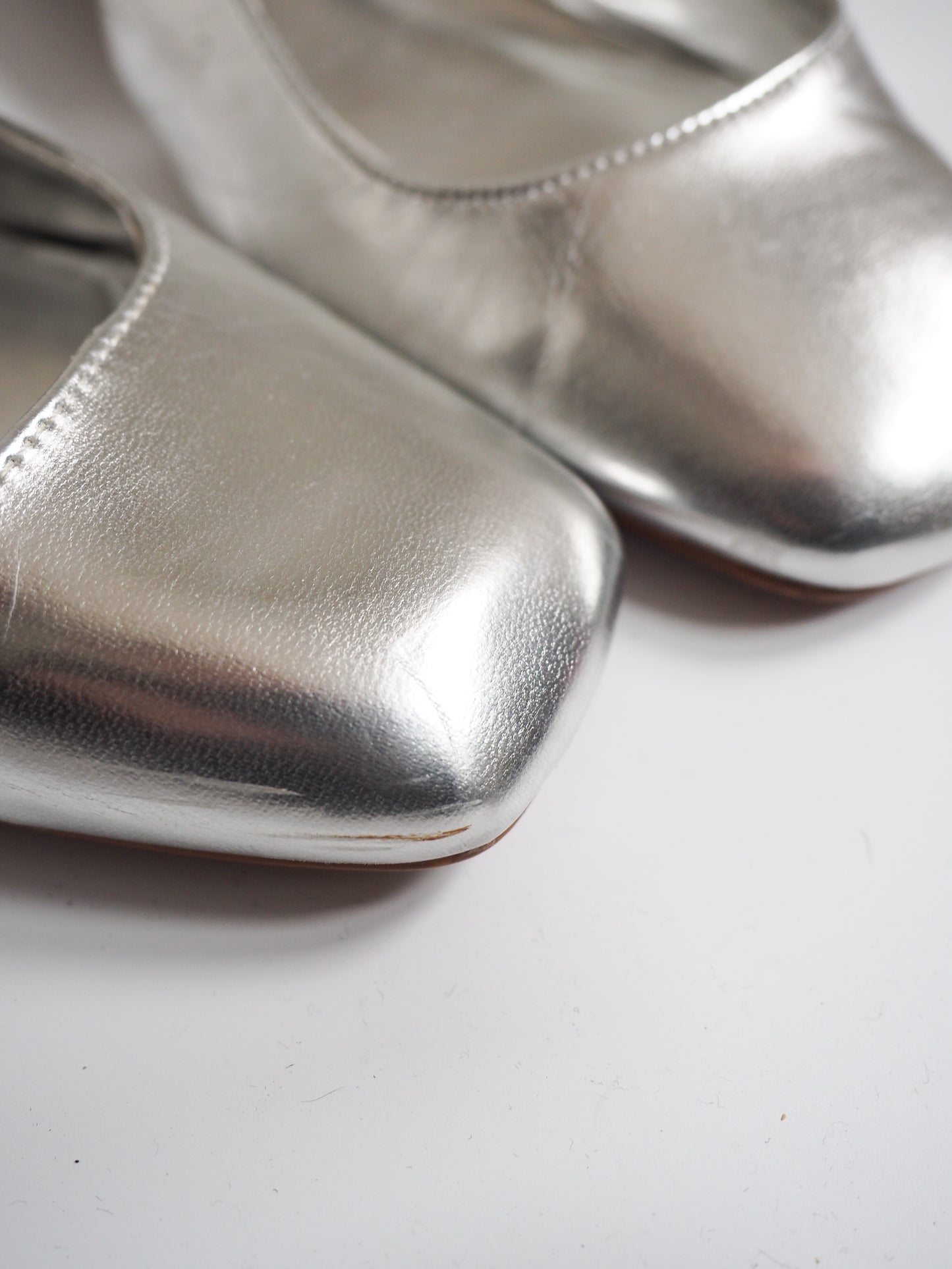 Pre-Owned ZARA Mary Jane Flats (38)