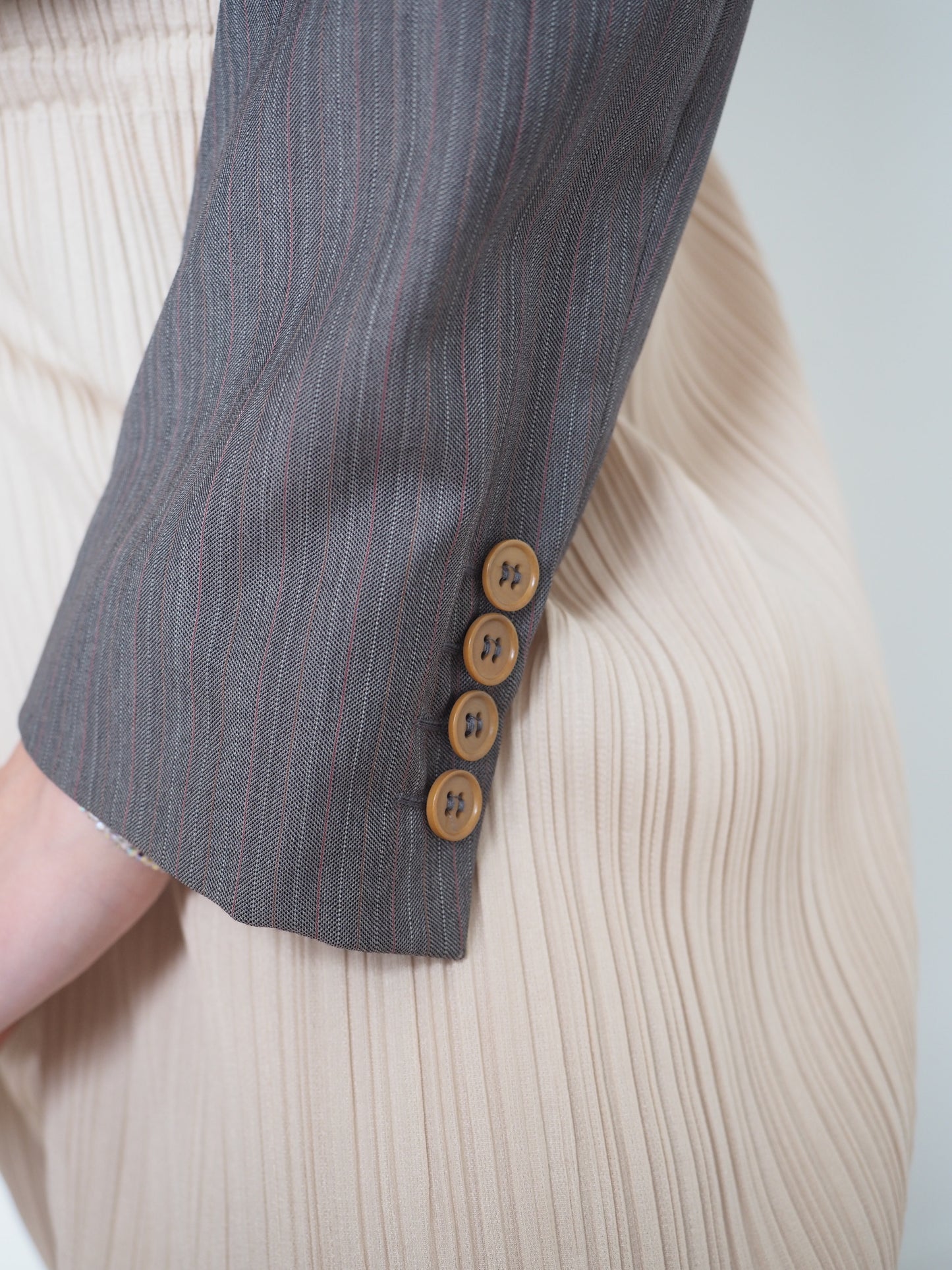 Collective Will Re-Worked Cropped Blazer