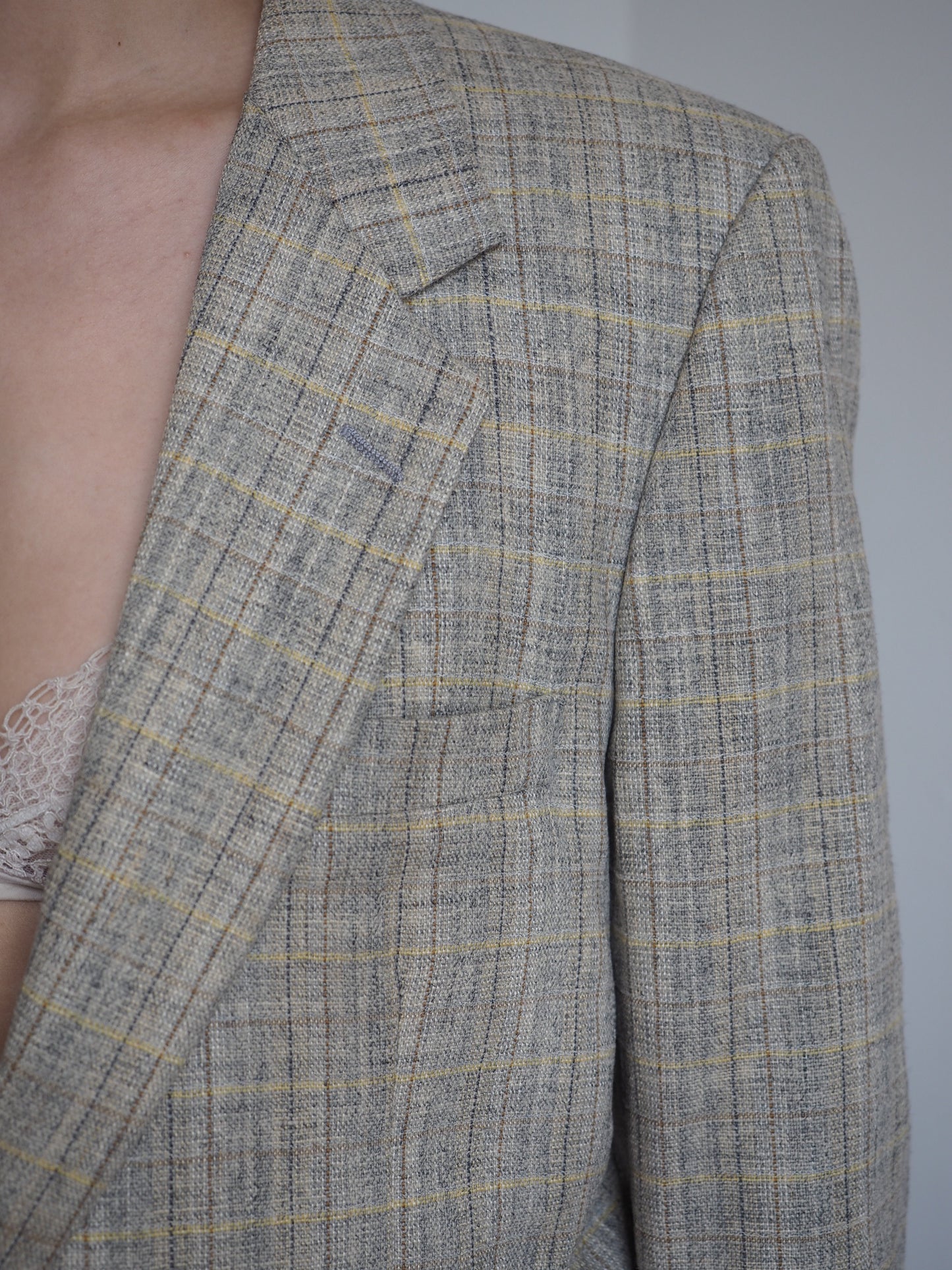 Collective Will Re-Worked Cropped Blazer