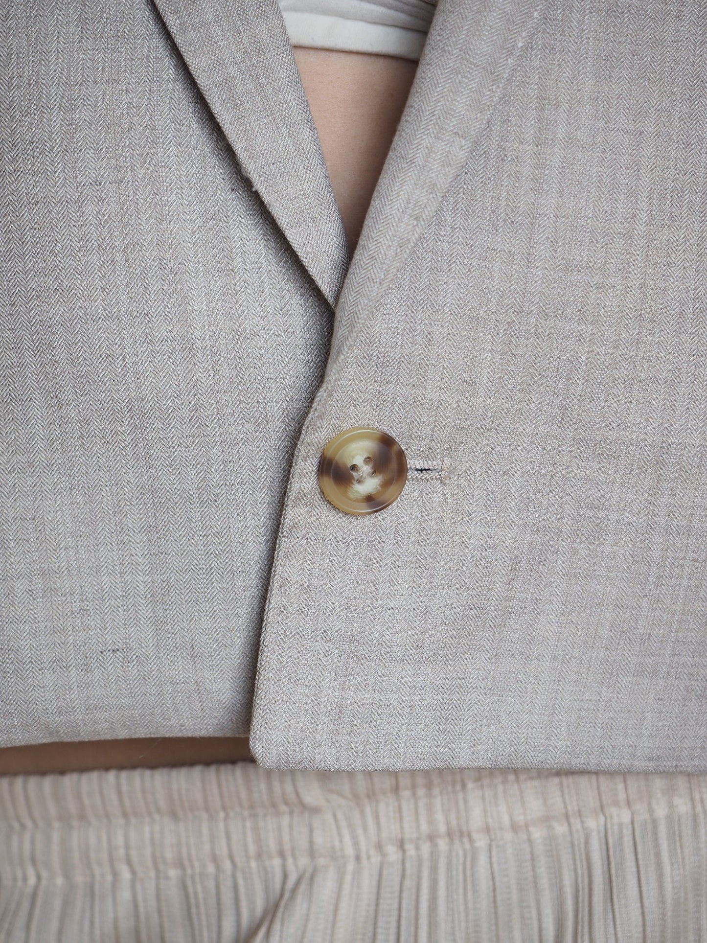 Collective Will Re-Worked Cropped Blazer