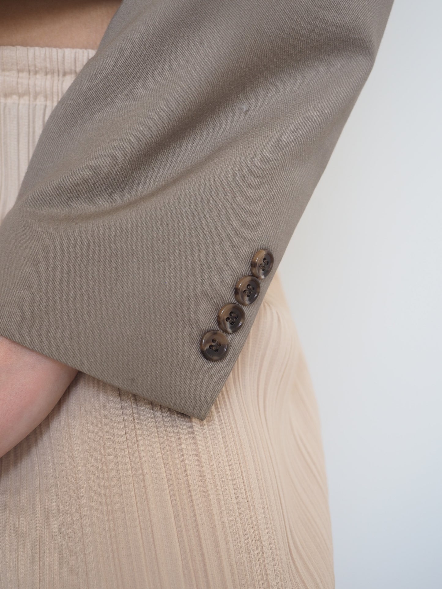 Collective Will Re-Worked Cropped Blazer