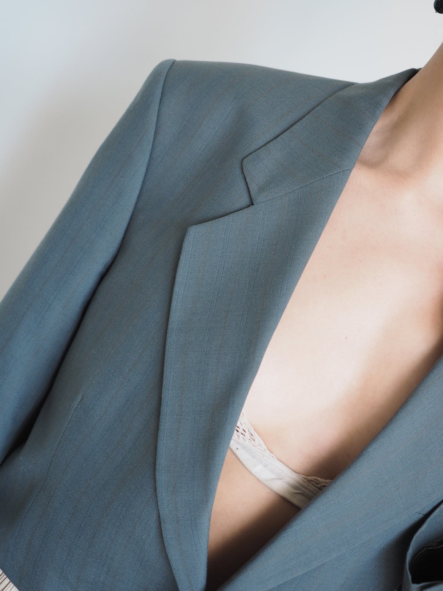 Collective Will Re-Worked Cropped Blazer