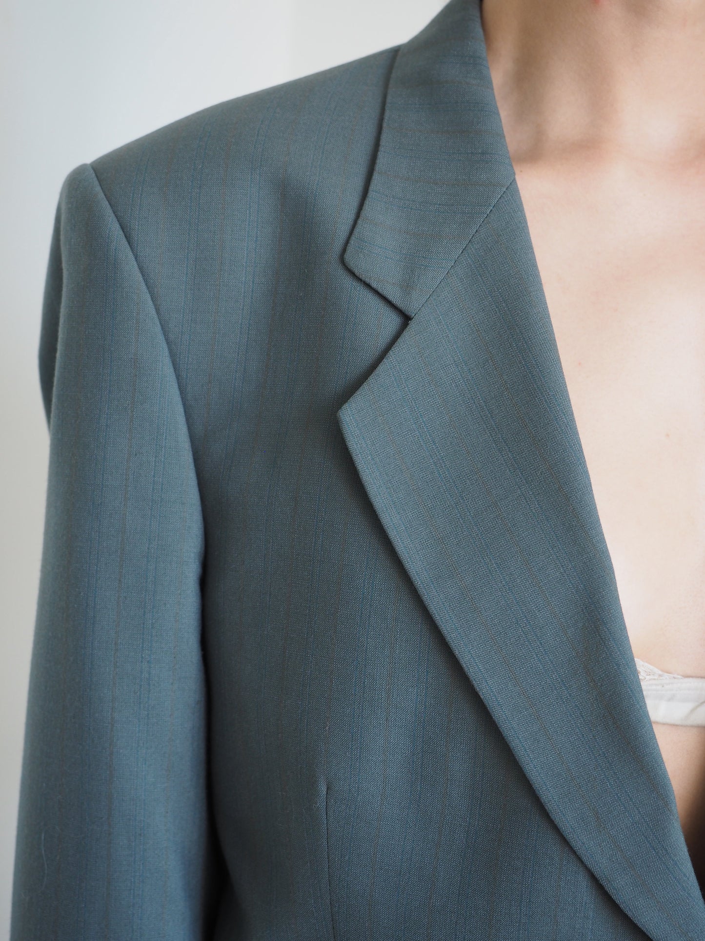 Collective Will Re-Worked Cropped Blazer