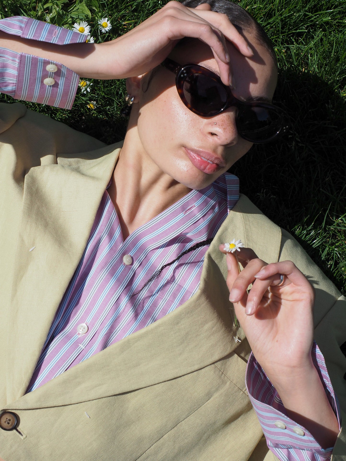 Collective Will Re-Worked Cropped Shirt