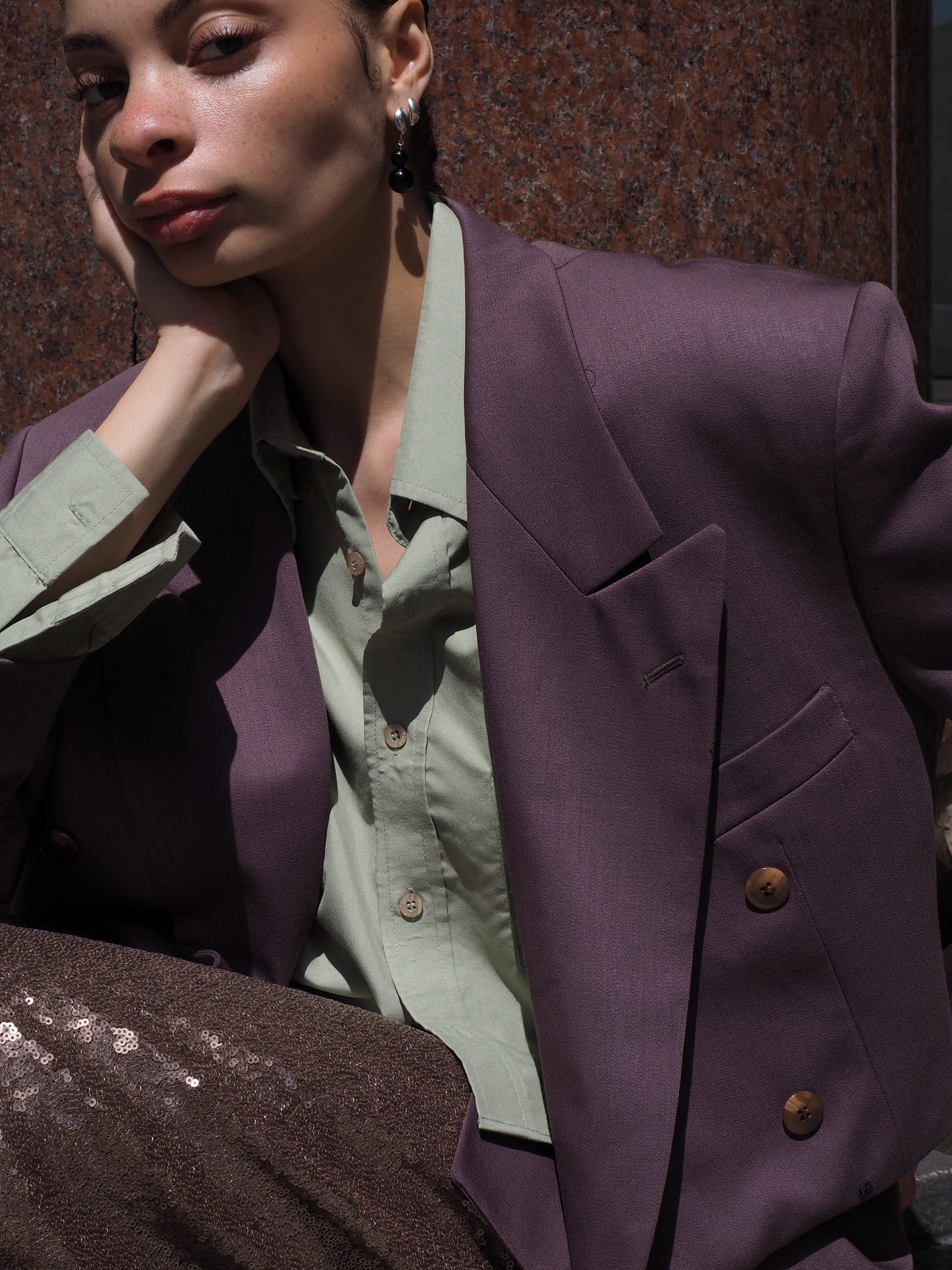 Collective Will Re-Worked Cropped Shirt