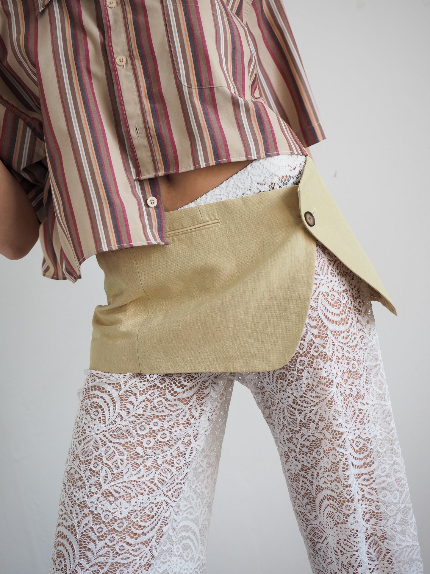 Collective Will Re-Worked Trouser Skirt