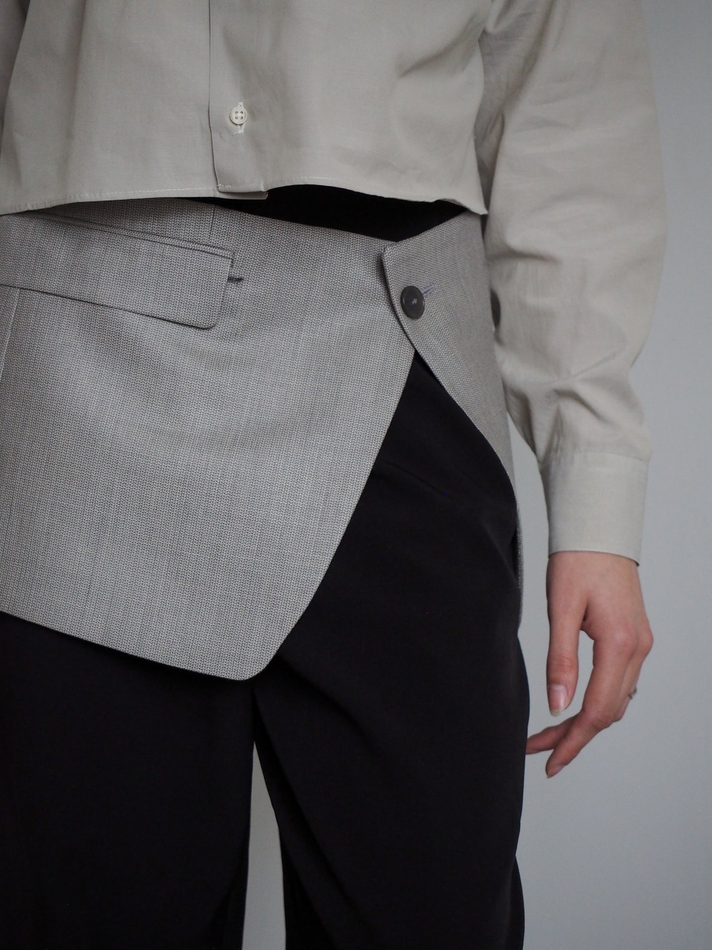 Collective Will Re-Worked Trouser Skirt