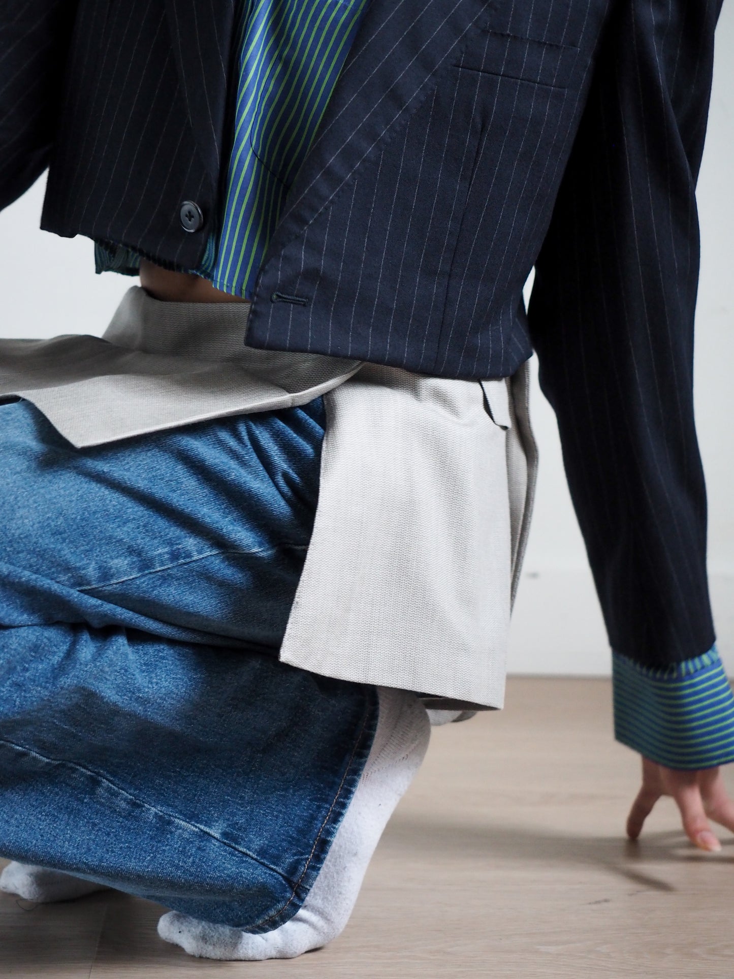 Collective Will Re-Worked Trouser Skirt