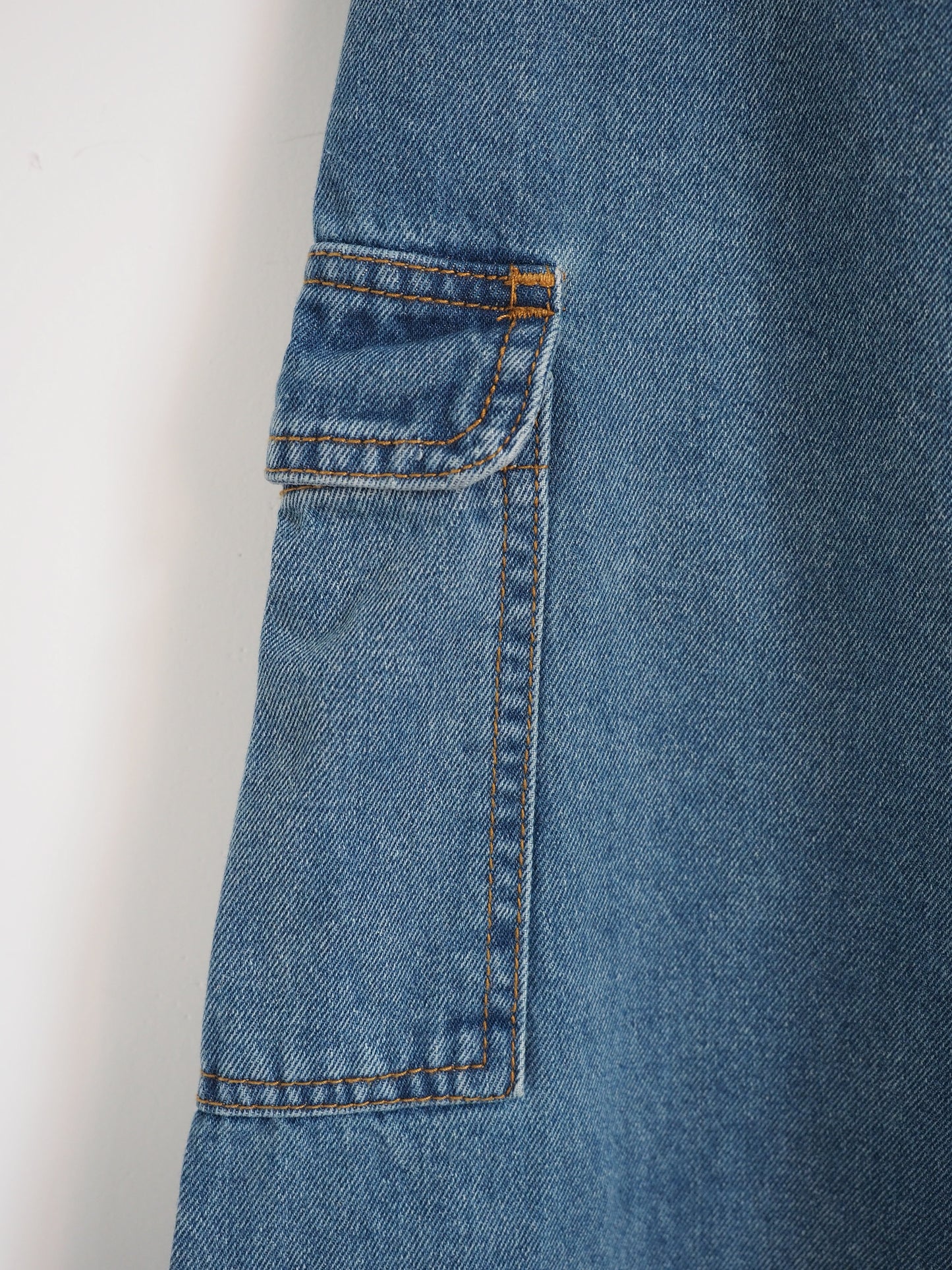 Pre-Owned all:row Denim Maxi Skirt (M)
