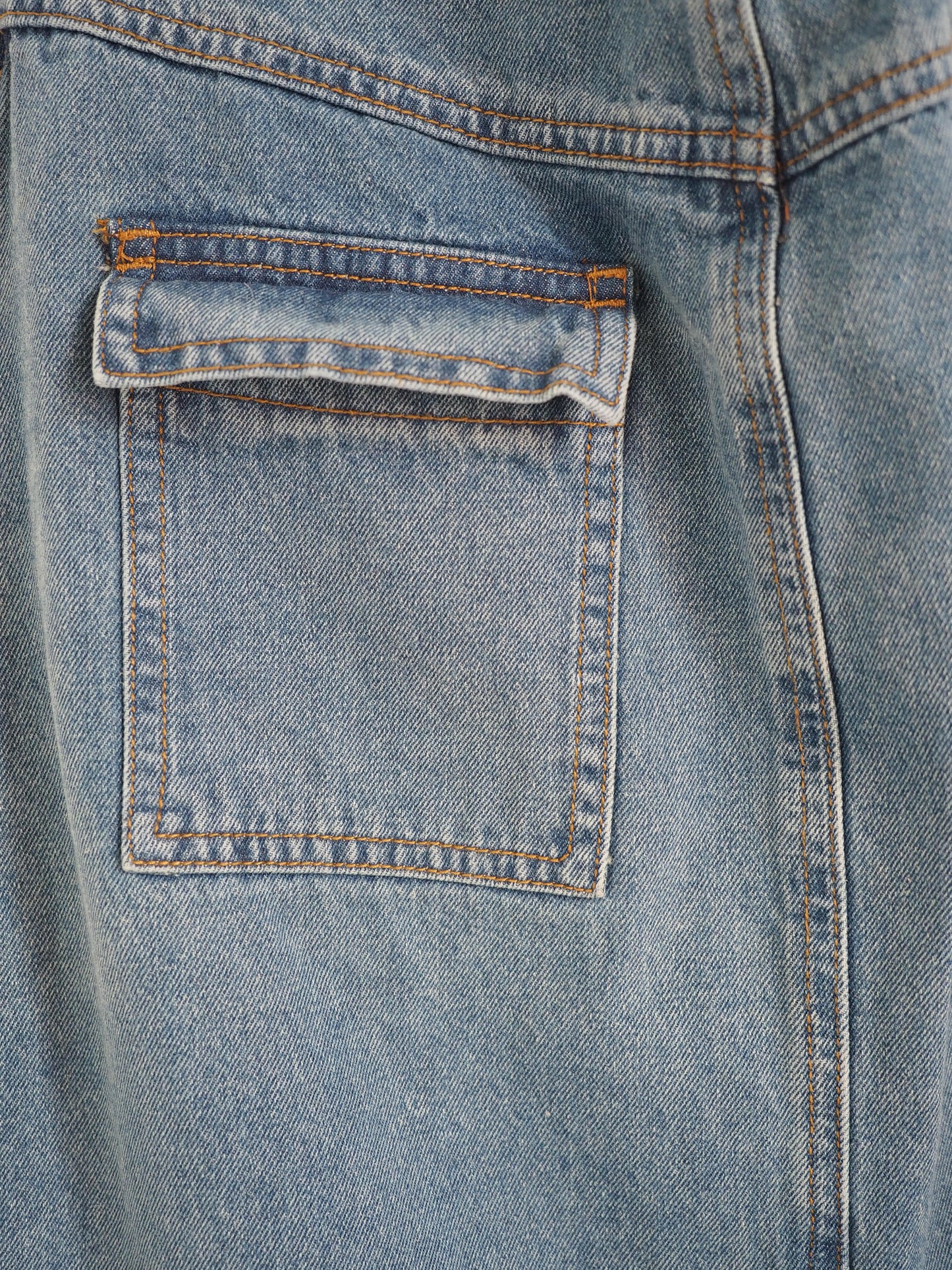 Pre-Owned all:row Denim Maxi Skirt (M)