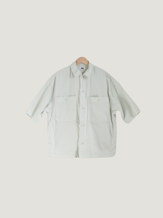 Pre-Owned Uniqlo U Lemaire Denim Shirt (S/M)