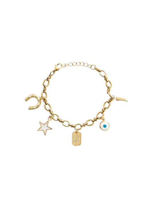 Trendy Trove Lucky Charm Bracelet