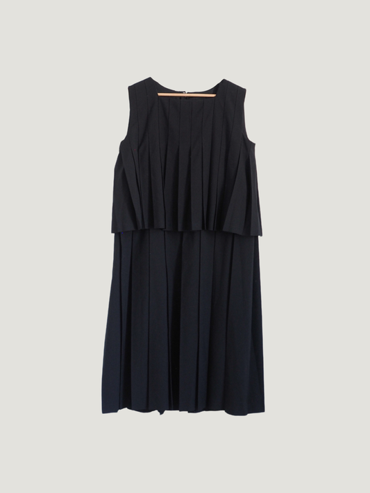 Pre-Owned Comme des Garcons Pleated Dress (M)