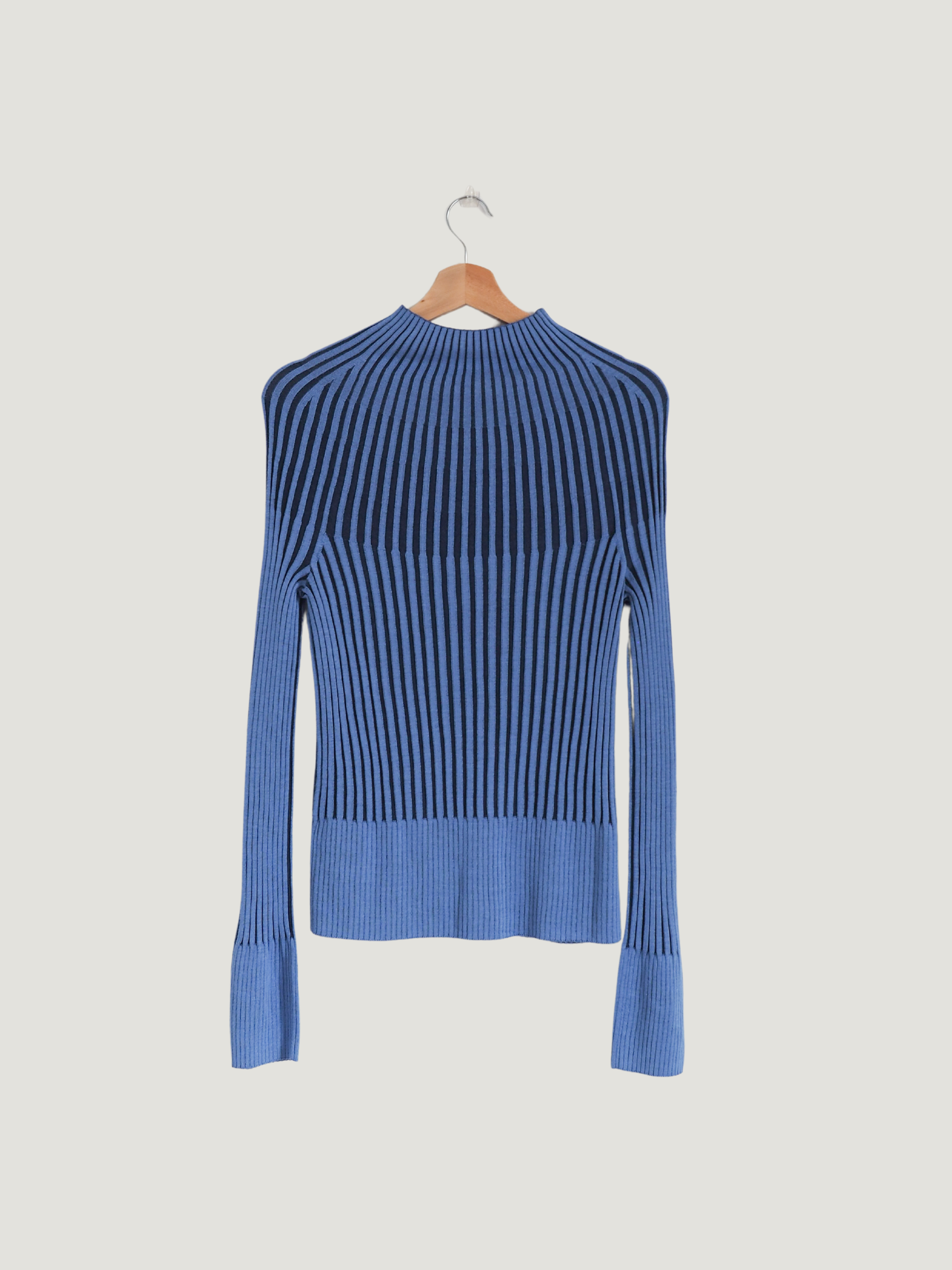 Pre-Owned Lafaytte 148 Ribbed Sweater (L)