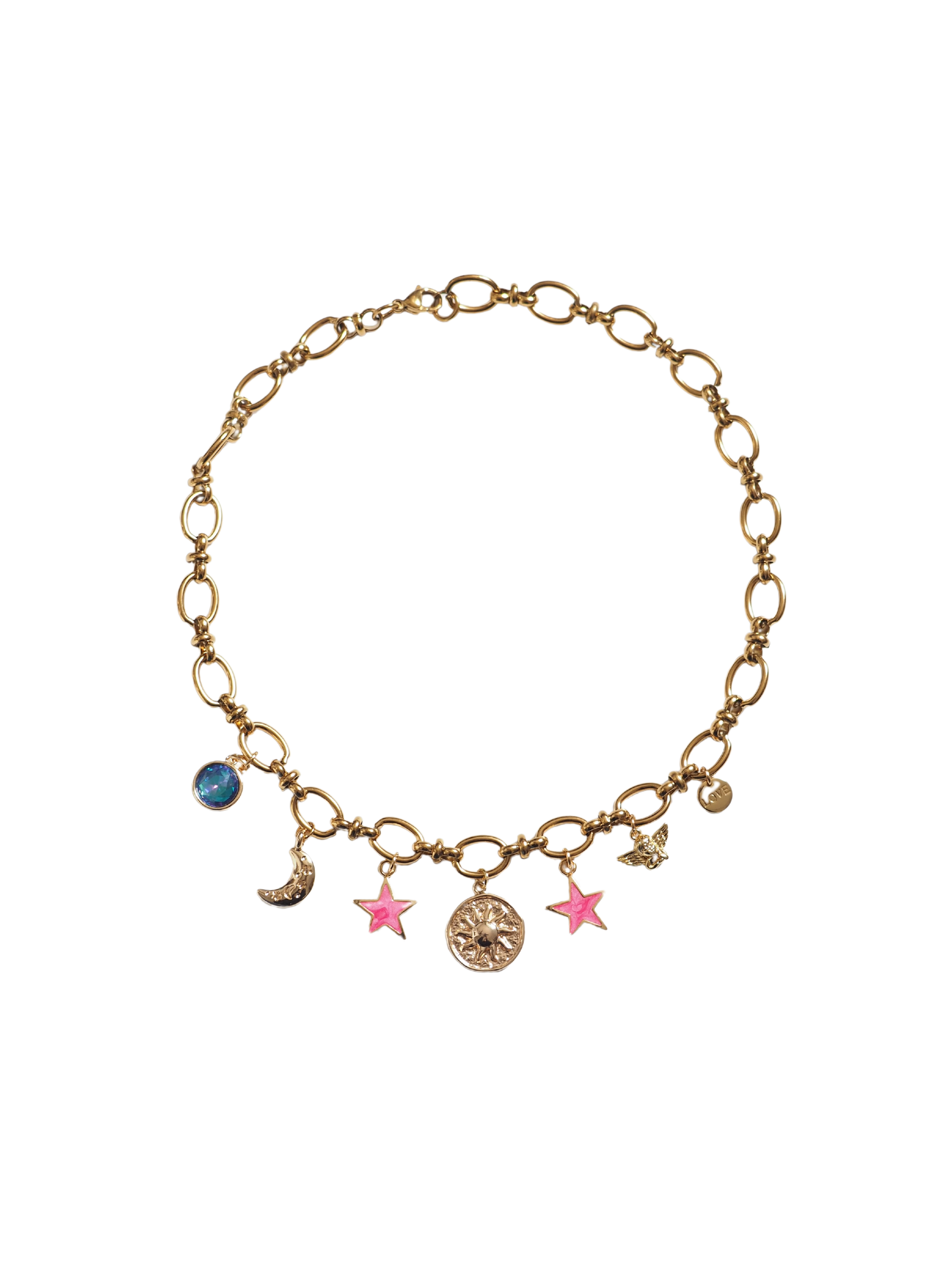 Trendy Trove Celestial Charm Necklace