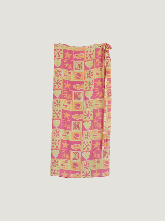 Pre-Owned Miu Miu Resort 2016/17 Wrap Skirt (38)