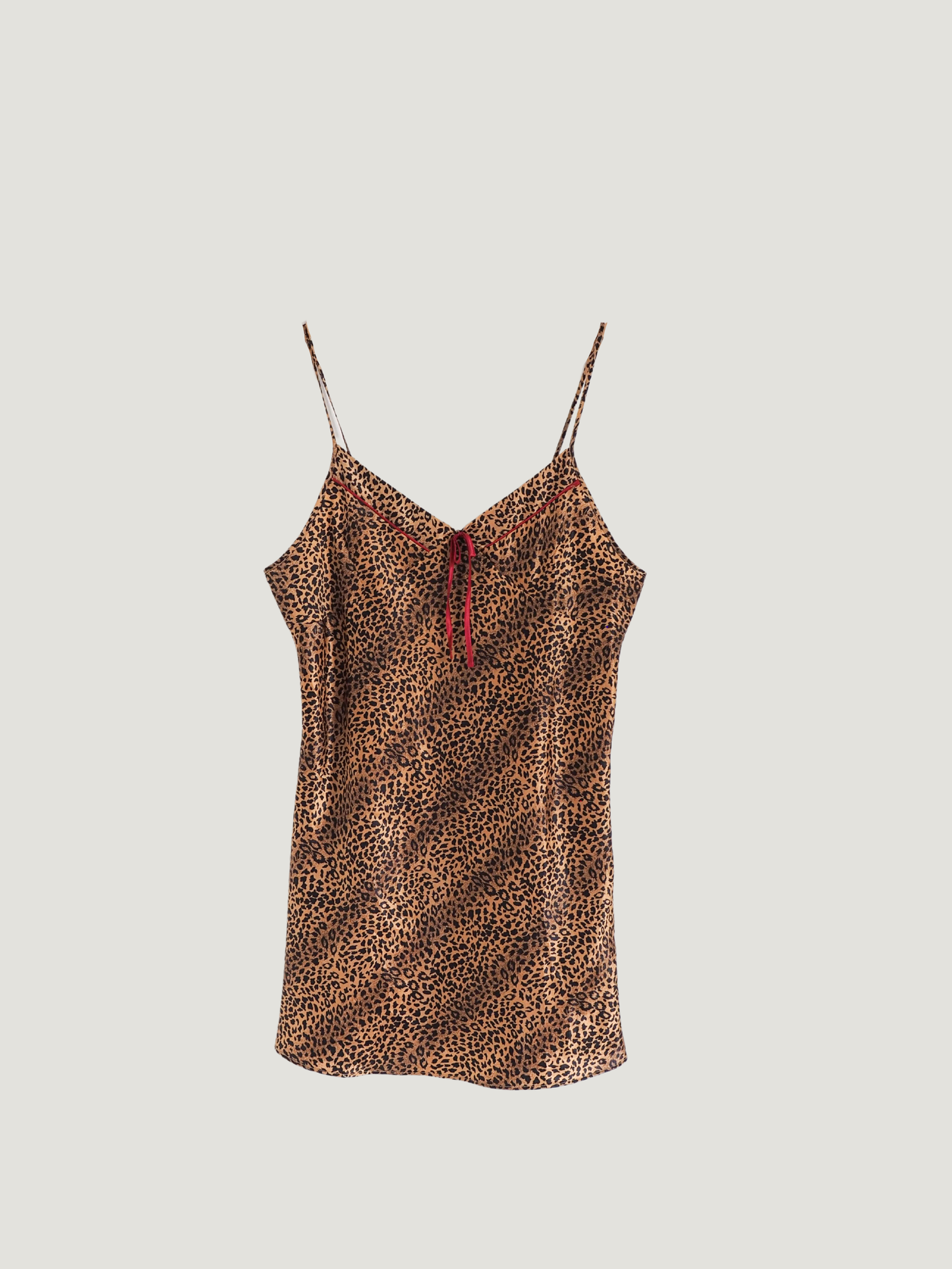 Pre-Owned Vintage Kathryn Leopard Slip Dress (L)