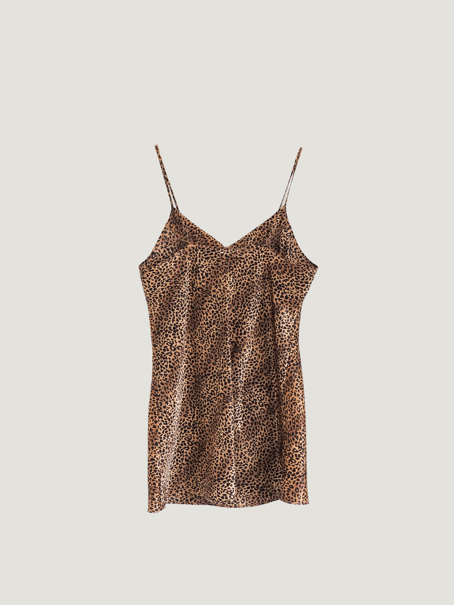 Pre-Owned Vintage Kathryn Leopard Slip Dress (L)