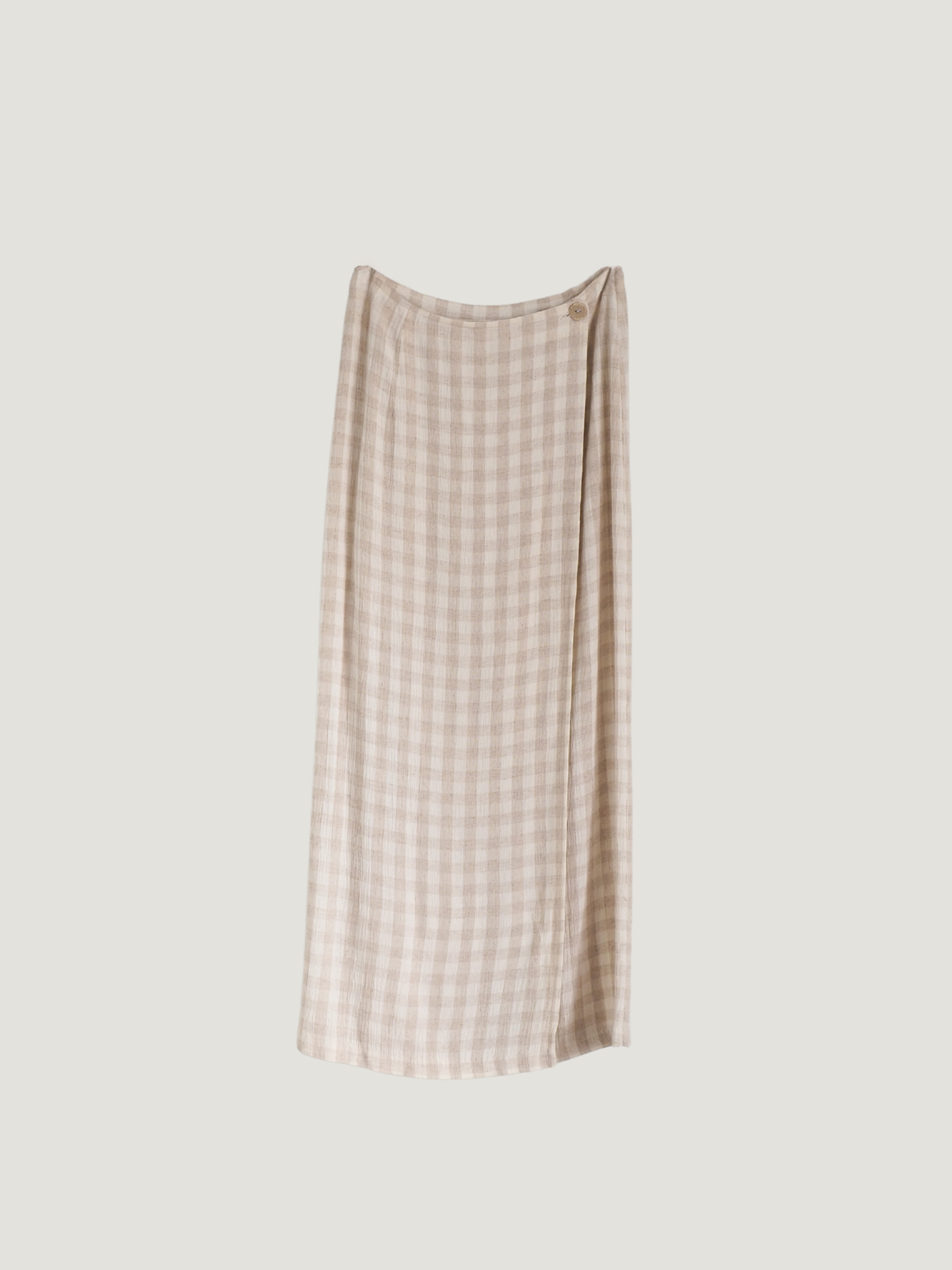 Pre-Owned Vintage Smart Set Gingham Skirt (28")