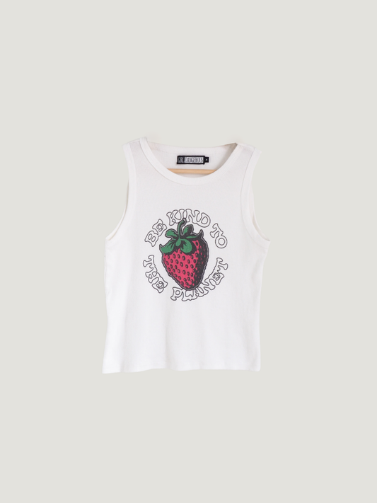 Pre-Owned Girl Dangerous Graphic Tank (M)