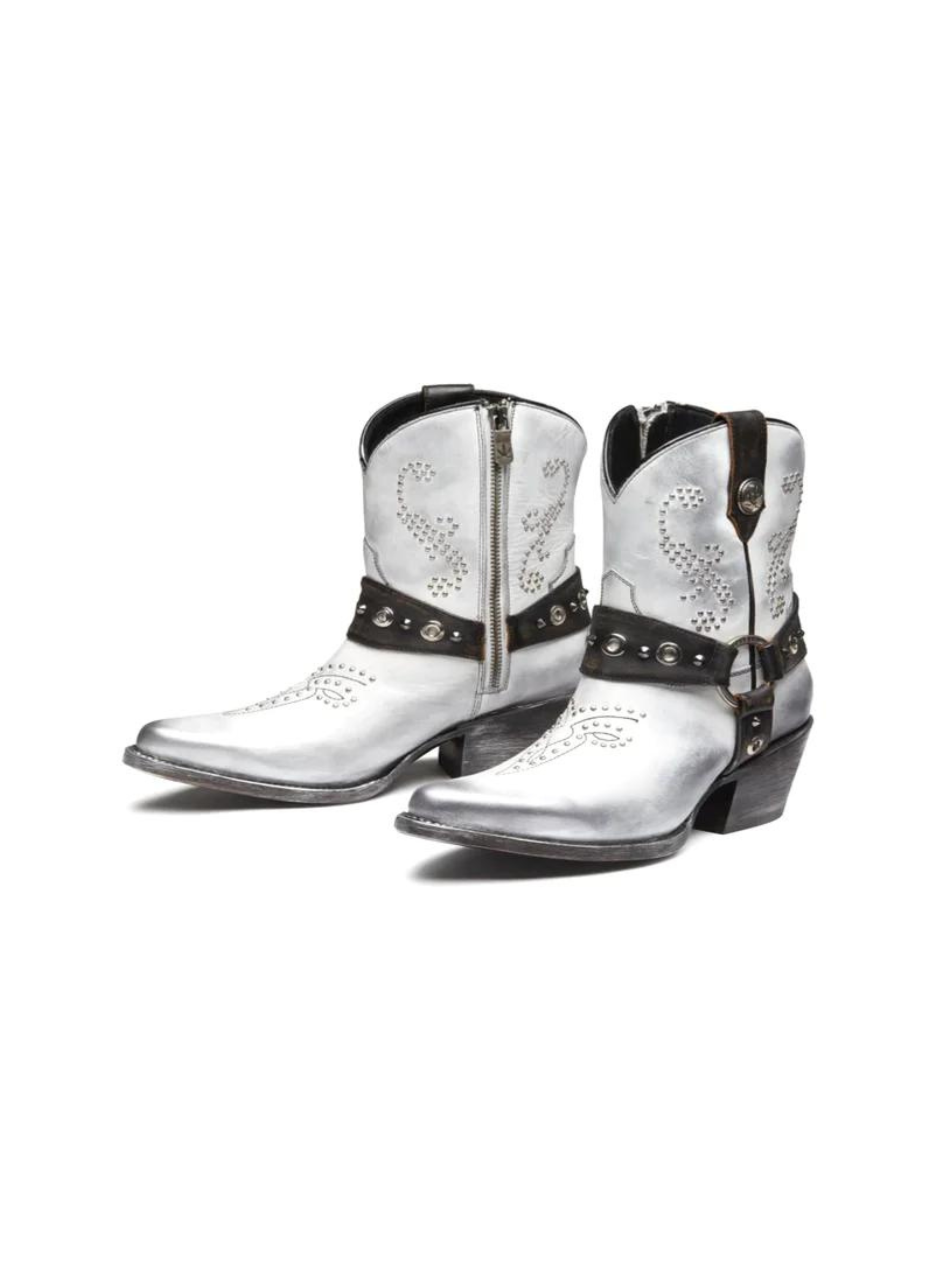 Mezcalero Azalea Leather Western Cowboy Boots