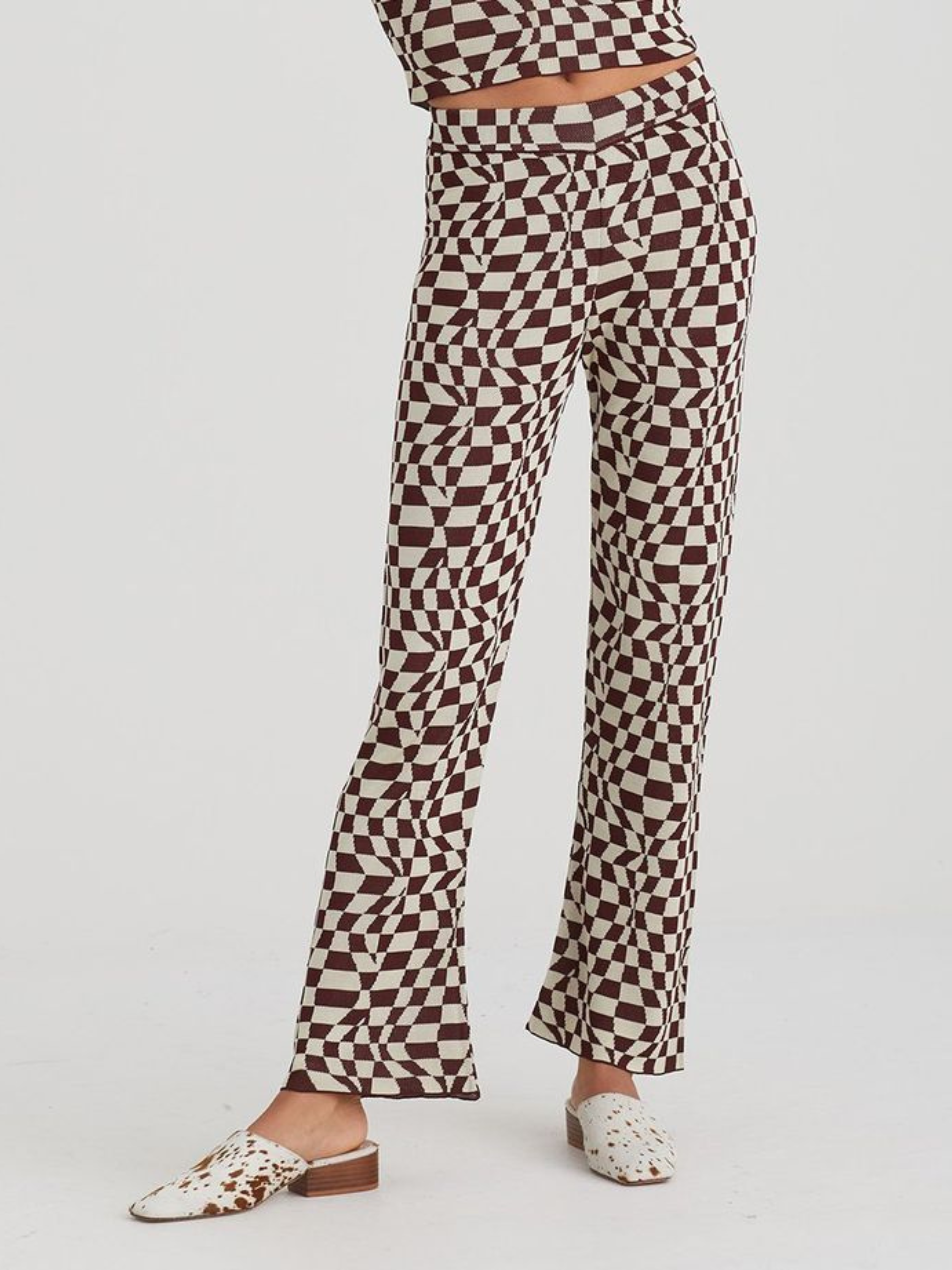 Paloma Wool Mini Checkered Pant (S)