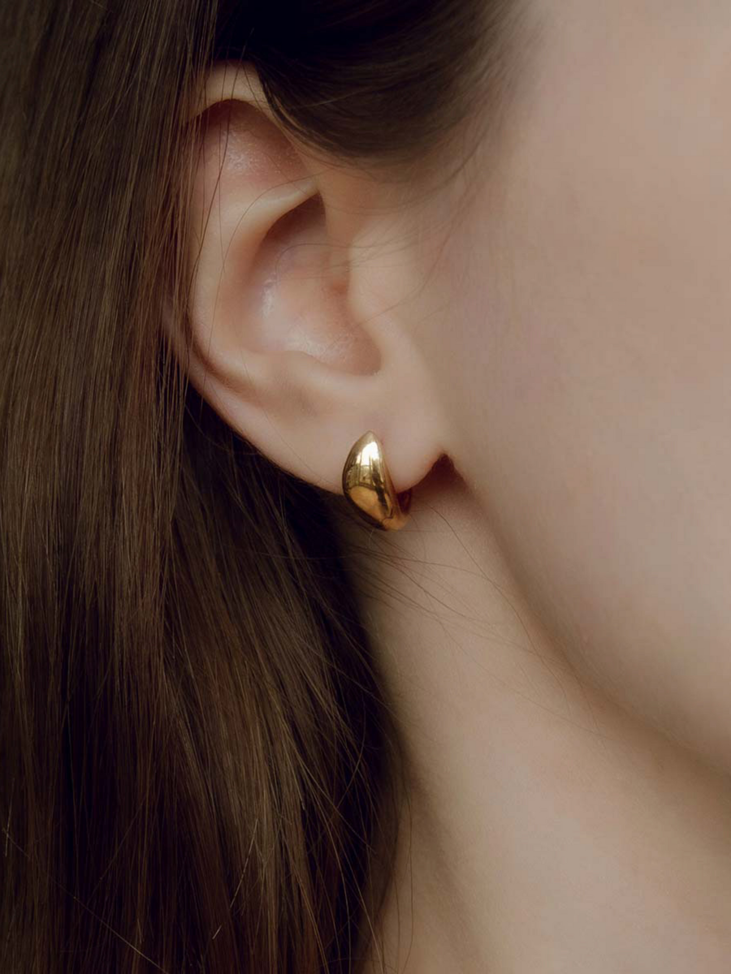 Vimeria Petal Huggie Earrings