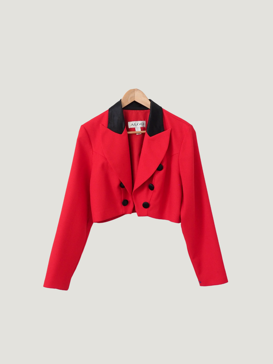 Pre-Owned Vintage ALGO Cropped Blazer (XS/S)