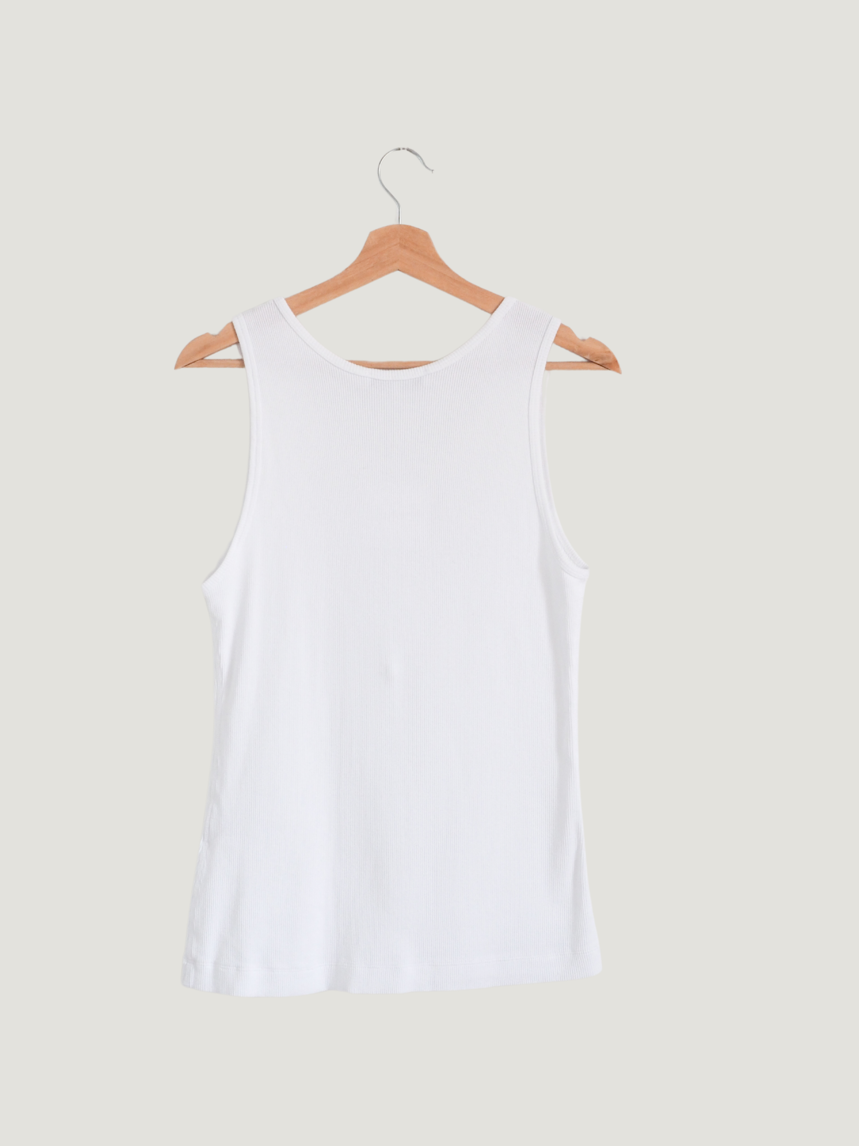 Pre-Owned Maison Kitsune Ribbed Tank (M)