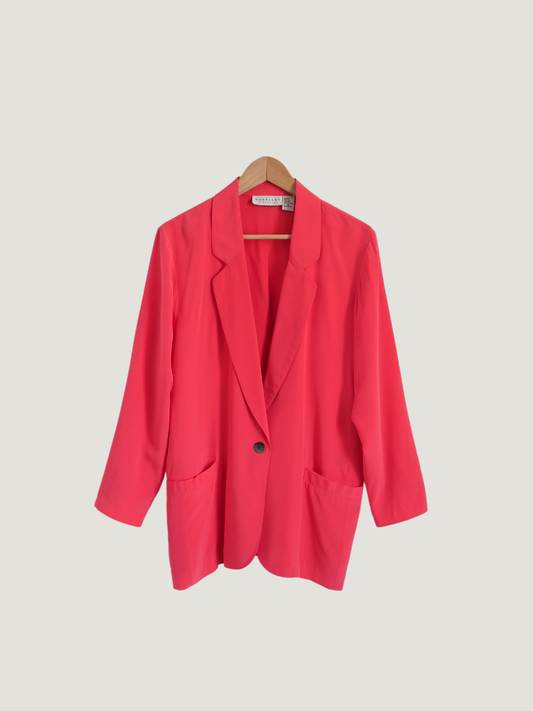 Pre-Owned Vintage Restless Silk Blazer (M)