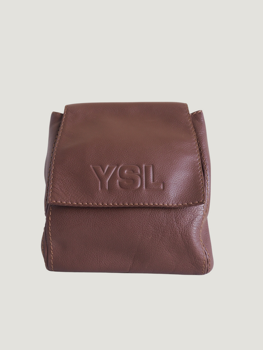 Pre-Owned Vintage Yves Saint Laurent Leather Backpack