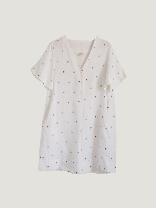 Pre-Owned Deiji Studios Floral Dress (XS)