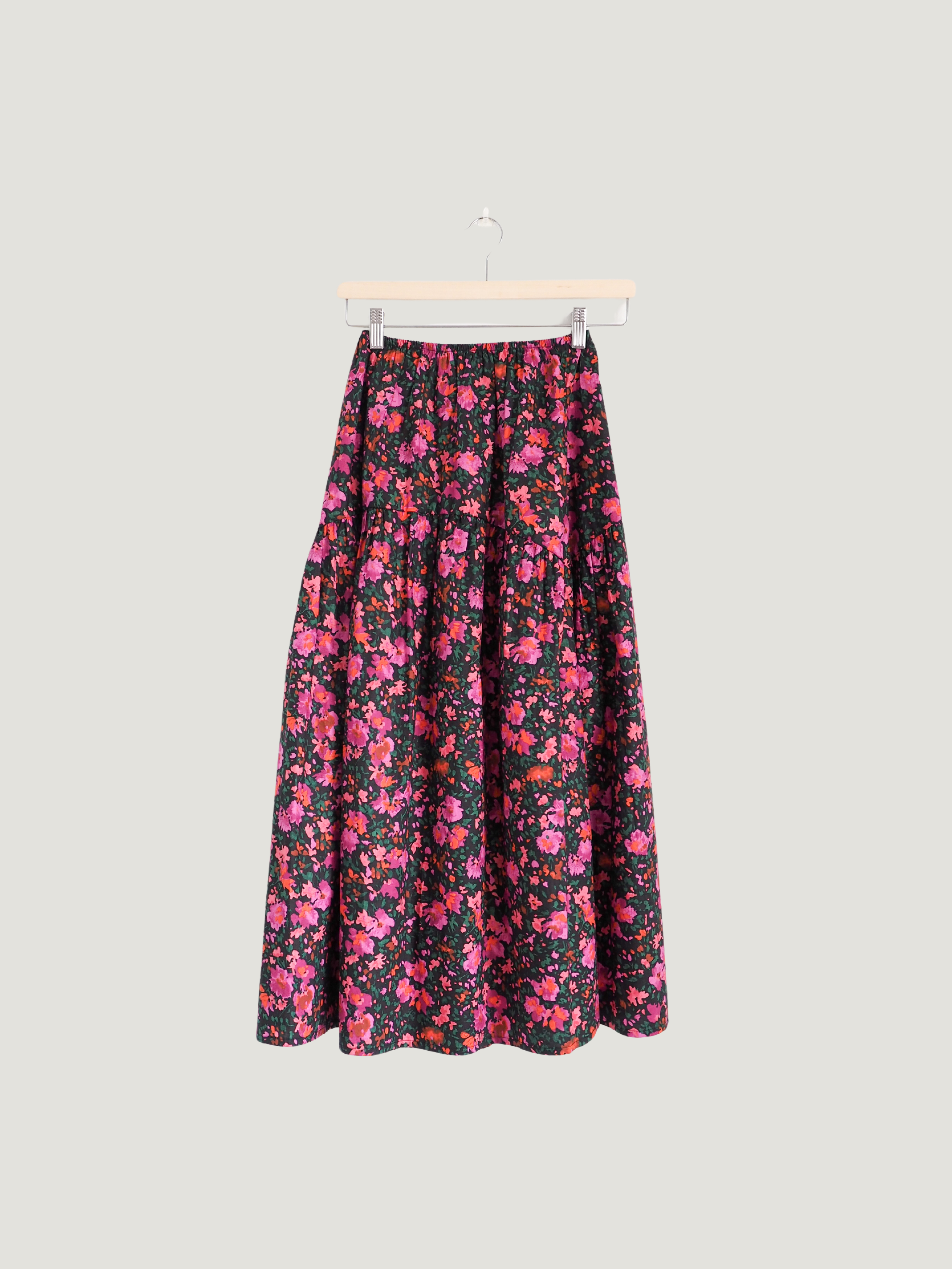 Pre-Owned A Bronze Age Floral Skirt (XS)