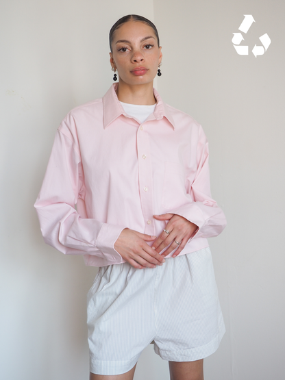 Collective Will Re-Worked Cropped Shirt