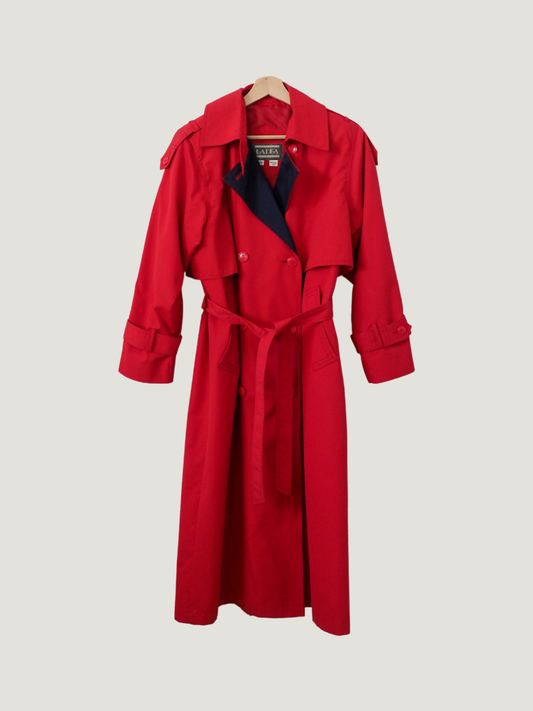 Pre-Owned Vintage Ladea Trench Coat (S)