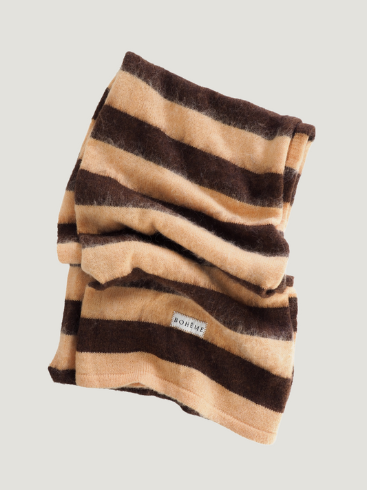 Pre-Owned Boheme Stripe Scandi Scarf